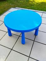 IKEA MAMMUT kindertafel, Huis en Inrichting, Kunststof, Rond, Zo goed als nieuw, 75 cm of meer