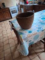 Pot en rotin. 30cm de diametre, 24cm de haut., Enlèvement ou Envoi