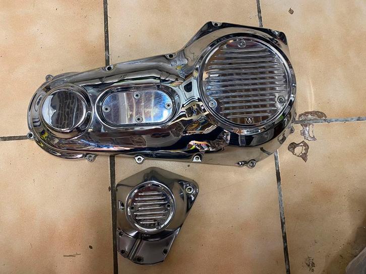 Carter primaire + carter allumage Harley Softail 1340, Motoren, Onderdelen | Harley-Davidson, Gebruikt, Ophalen