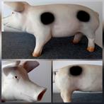 Uniek groot keramieken varken  65cm ., Enlèvement, Comme neuf