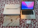 Apple MacBook Air A1466 1,8Ghz i5 8GB RAM 128GB SSD inc hoes, MacBook Air, 128 GB ou moins, Enlèvement ou Envoi, Qwerty