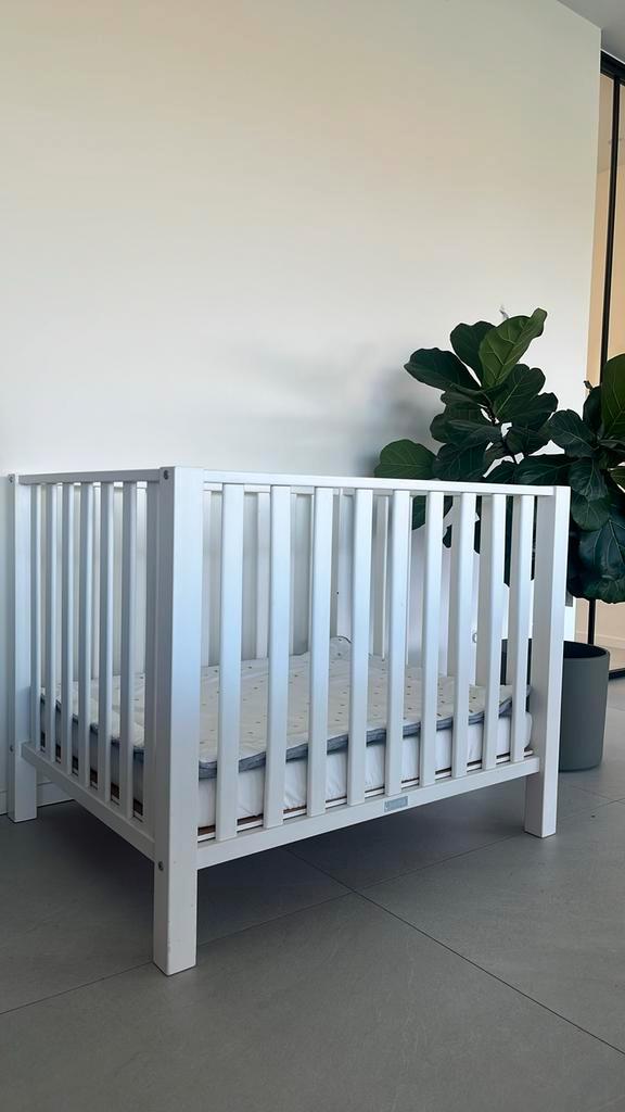 Park baby Bopita - wit, Kinderen en Baby's, Babyparken, Gebruikt, Rechthoekig, In hoogte verstelbaar, Ophalen