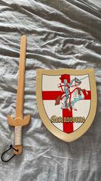 Épée+bouclier en bois de Carcassonne, Enfants & Bébés, Jouets | Jouets en bois, Autres types, Utilisé, Enlèvement ou Envoi