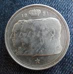 100 francs 1951, Timbres & Monnaies, Monnaies | Belgique, Envoi