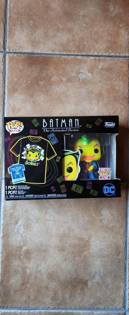 batman the joker and t-shirt blacklight exclusive funko set, Verzamelen, Overige Verzamelen, Nieuw, Ophalen of Verzenden