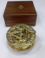 Vintage kompas/zonnewijzer West-London, Antiek en Kunst, Ophalen of Verzenden