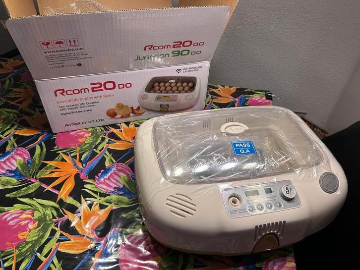 *NIEUW* R-com 20 Max DO broedmachine, Dieren en Toebehoren, Pluimvee | Toebehoren, Nieuw, Broedmachine, Ophalen of Verzenden