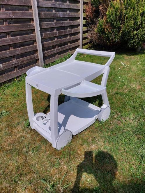 Italiaans Design trolley serveerwagen Nardi Galileo Italy, Tuin en Terras, Overige Tuin en Terras, Gebruikt, Ophalen