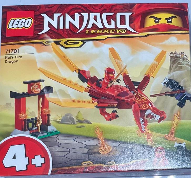 LEGO Ninjago Kai's vuurdraak (set 71701), Kinderen en Baby's, Speelgoed | Duplo en Lego, Zo goed als nieuw, Lego, Ophalen