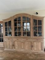 Eiken wandkast, Huis en Inrichting, Kasten | Wandmeubels, Ophalen, Met deur(en), 200 cm of meer, Eikenhout