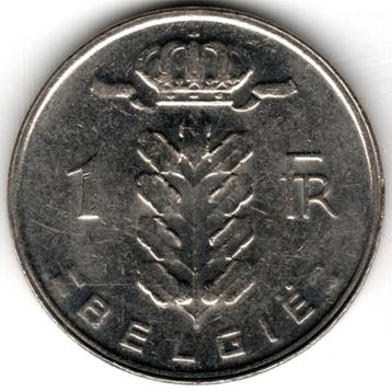 Belgique : 1 Frank 1988 Néerlandais Morin 655 Ref 15005, Enlèvement ou Envoi, Métal, Monnaie en vrac