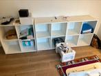 4 witte IKEA- open kasten kallax 77x77, Huis en Inrichting, Ophalen, Gebruikt