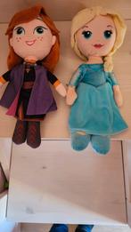 Elsa en Anna knuffels van Frozen, Ophalen of Verzenden, Gebruikt