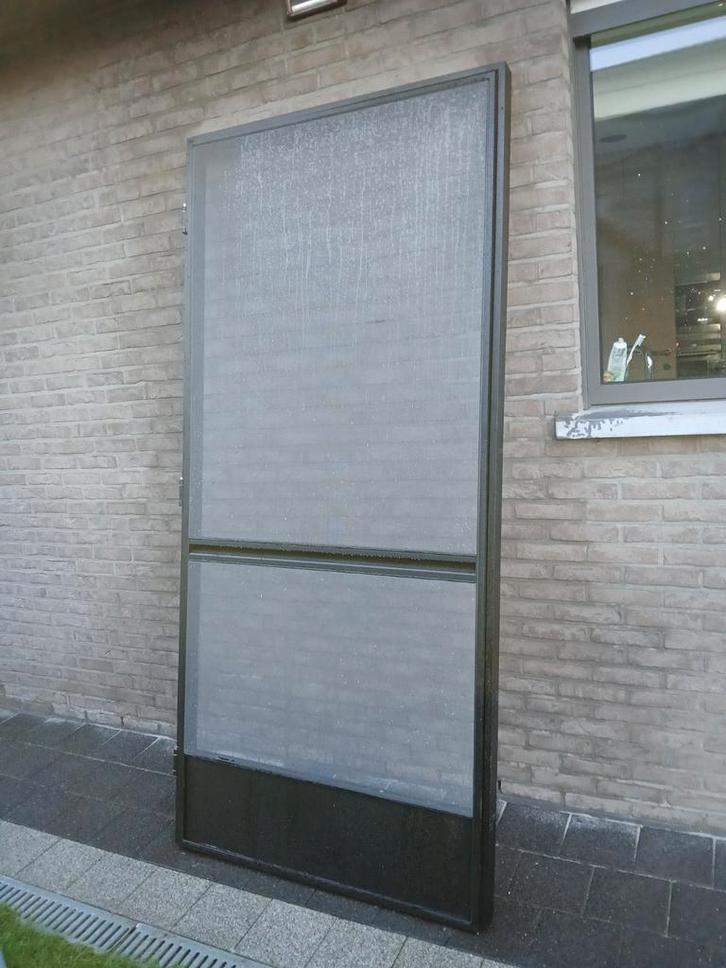 Muggendeur ral 9005 structuur, Bricolage & Construction, Vitres, Châssis & Fenêtres, Comme neuf, Enlèvement