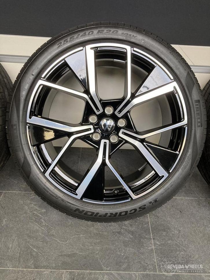 20'' originele Volkswagen Tiguan 5NA Tayron velgen + banden, Auto-onderdelen, Banden en Velgen, Banden en Velgen, Zomerbanden