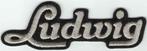 Ludwig Drums stoffen opstrijk patch embleem, Verzenden, Nieuw, Kleding