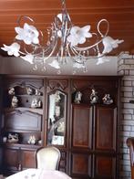 zeer mooie luster met 8 ledlampen, Antiek en Kunst, Ophalen