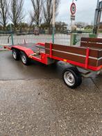 Aanhangwagen - schamelwagen, Auto diversen, Aanhangers en Bagagewagens, Ophalen, Gebruikt