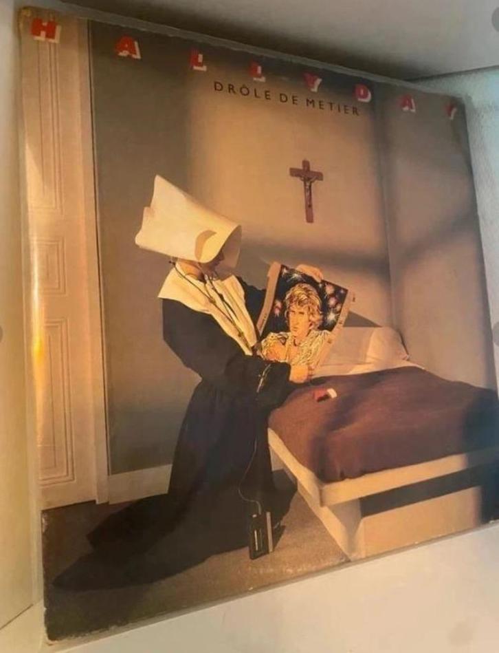 Johnny Hallyday – Drôle De Métier - France 1984, Cd's en Dvd's, Vinyl | Rock, Gebruikt, Rock-'n-Roll, Verzenden