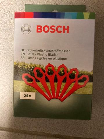 Bosch Safety plastic blades, trimmer reservemessen, Tuin en Terras, Ophalen of Verzenden, Nieuw