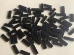 Lego tegels 1x3 zwart 79 stuks / 527-4, Enlèvement ou Envoi, Utilisé, Briques en vrac, Lego