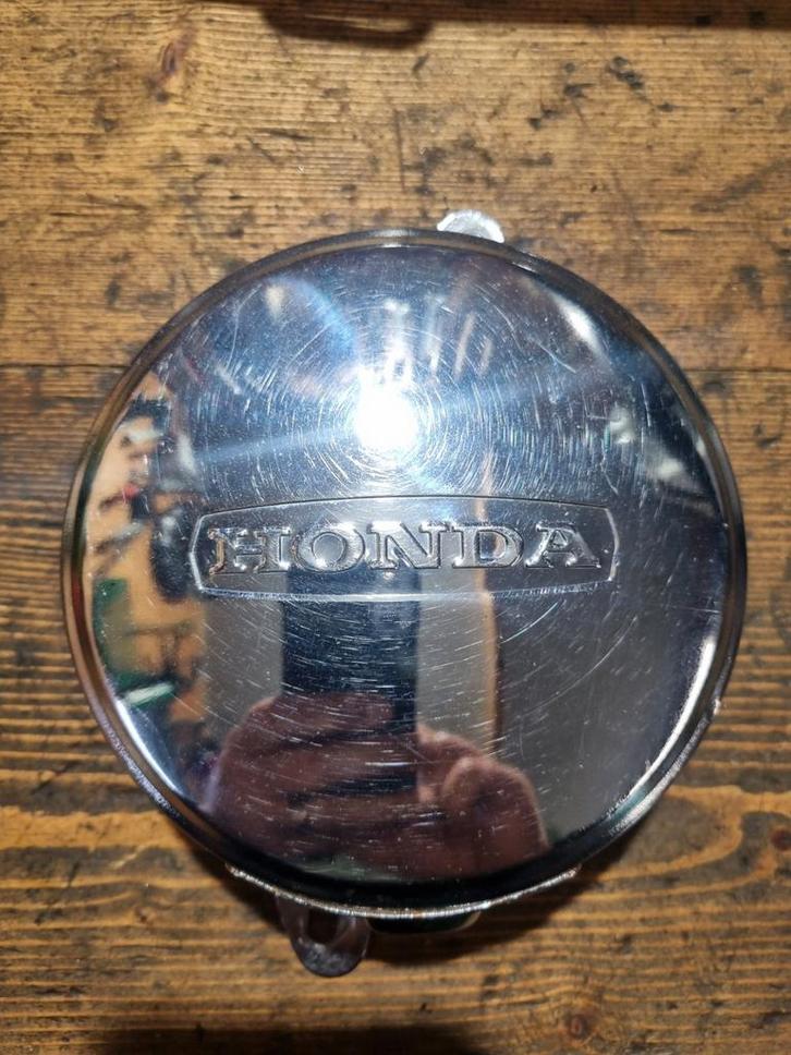 Honda Camino chroom ontstekingsdeksel NR1, Fietsen en Brommers, Brommeronderdelen | Oldtimers, Ophalen of Verzenden