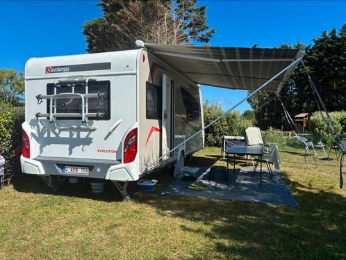 Prachtig  Sterckeman 520CP Evolution in nieuwstaat, Caravans en Kamperen, Caravans, Particulier, tot en met 4, 1000 - 1250 kg