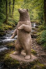 Beer, brons, tuin, gazon, manege, 120cm, Tuin en Terras, Ophalen, Nieuw, Kunststof, Dierenbeeld