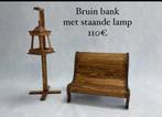 Mini Bankje met lamp, Audio, Tv en Foto, Ophalen, Zo goed als nieuw, Overige typen