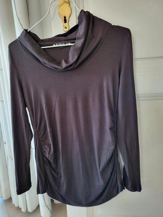 Bruine shirt merk Melvin mt 42, Kleding | Dames, T-shirts, Zo goed als nieuw, Ophalen of Verzenden