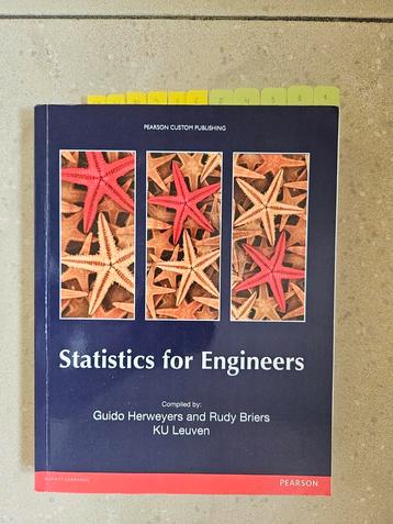 Statistics for Engineers beschikbaar voor biedingen