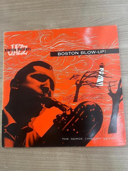 THE SERGE CHALOFF SEXTET - BOSTON BLOW UP !, Cd's en Dvd's, Vinyl | Jazz en Blues, Gebruikt, Jazz, 1960 tot 1980, Verzenden