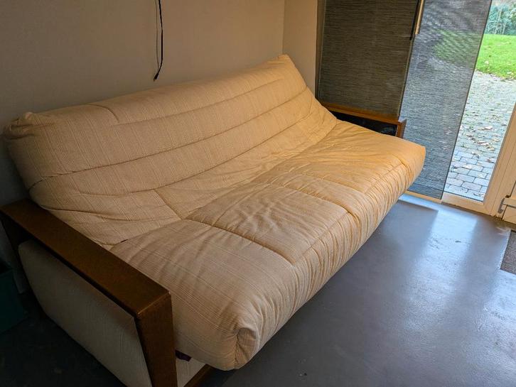 Clic clac avec vrai matelas  180 euros, Huis en Inrichting, Slaapkamer | Slaapbanken, Zo goed als nieuw, 140 cm, 190 cm of minder