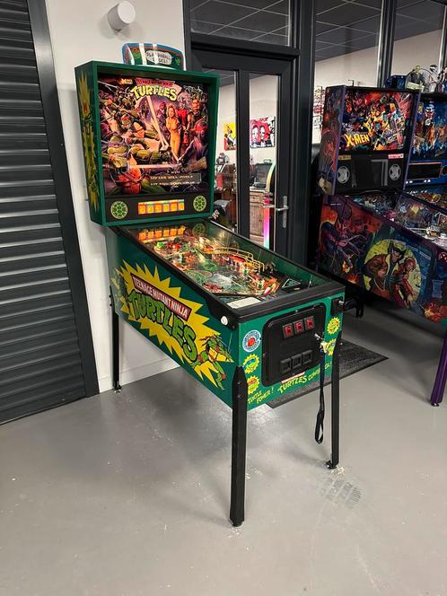Flipperkast Data East Teenage Mutant Ninja Turtles Pinball, Verzamelen, Automaten | Flipperkasten, Gebruikt, Dot-matrix, Flipperkast