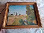 Schilderij zonder handtekenning + glas, Ophalen