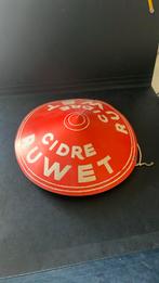 Oud reclame hoedje Cidre Ruwet, Ophalen