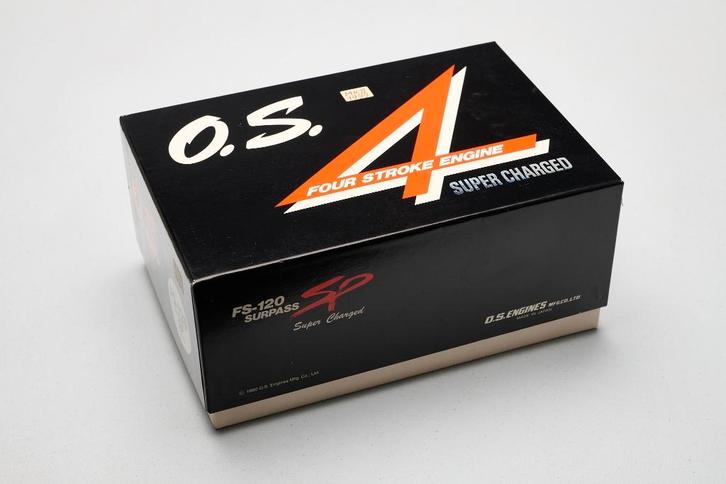 OS FS-120 Surpass Super Charged 'New in Box - Never Run', Hobby en Vrije tijd, Modelbouw | Radiografisch | Vliegtuigen, Nieuw