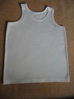 Witte T-shirt zonder mouwen, maat 140, Enlèvement ou Envoi, Comme neuf