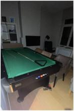 Prachtige biljarttafel , volledig lezen, Ophalen, Zo goed als nieuw, Biljarttafel