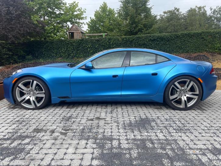 Fisker Karma unieke kleur - volledig onderhouden, Auto's, Fisker, Particulier, Hybride Elektrisch/Benzine, Euro 6, Overige carrosserie