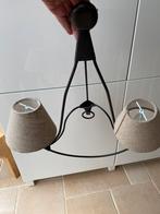 Applique murale 2 branches, Maison & Meubles, Lampes | Appliques, Enlèvement ou Envoi, Utilisé, Tissus, Vintage