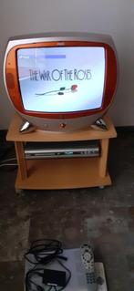 2TV+DVDrecorder+Digibox, Gebruikt, Ophalen, Tv-video