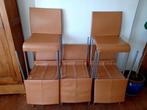 Superbe série de huit chaises en cuir Vintage 1990, Maison & Meubles, Brun, Enlèvement, Cuir