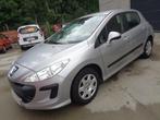 PEUGEOT 308 1600 HDI 2011 EURO5, Voorwielaandrijving, Euro 5, Stof, Zwart