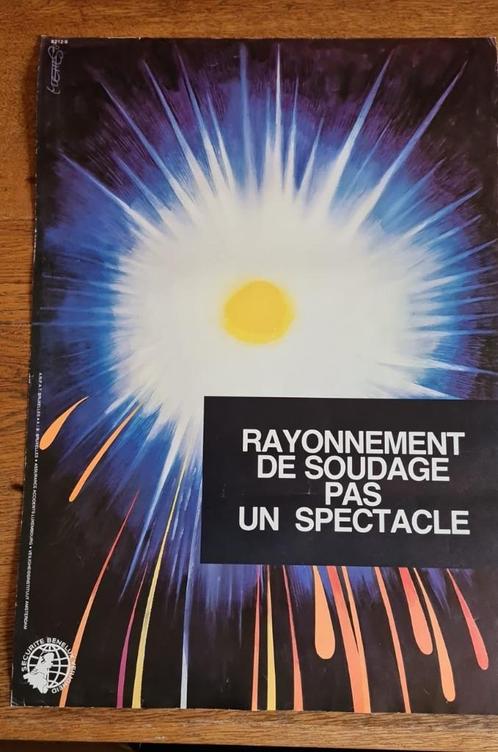 Anpat/AIB, Frans Mettes affiche securite veiligheid, 1981, Antiek en Kunst, Curiosa en Brocante, Ophalen of Verzenden