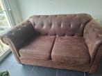 2 zit zetel Chesterfield stijl, Huis en Inrichting, Ophalen, Zo goed als nieuw
