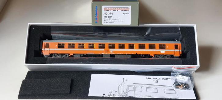 SNCB/NMBS LS MODELAUTO I10 B11*HO*DC N 42374, Hobby en Vrije tijd, Modeltreinen | H0, Nieuw, Treinset, Gelijkstroom, Overige merken