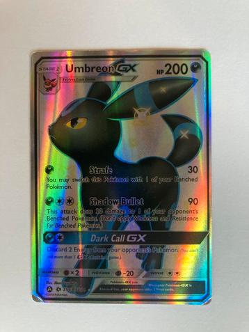 Umbreon GX brillant (SV69/SV94) + étui, Enlèvement ou Envoi, Comme neuf