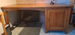 Houten bureau, Huis en Inrichting, Bureaus, Ophalen, Gebruikt, Bureau