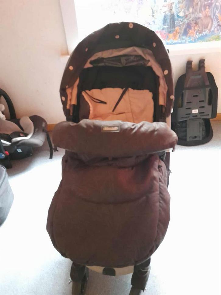 Kinderbuggy alles in 1, Kinderen en Baby's, Kinderwagens en Combinaties, Gebruikt, Combiwagen, Overige merken, Met autostoeltje